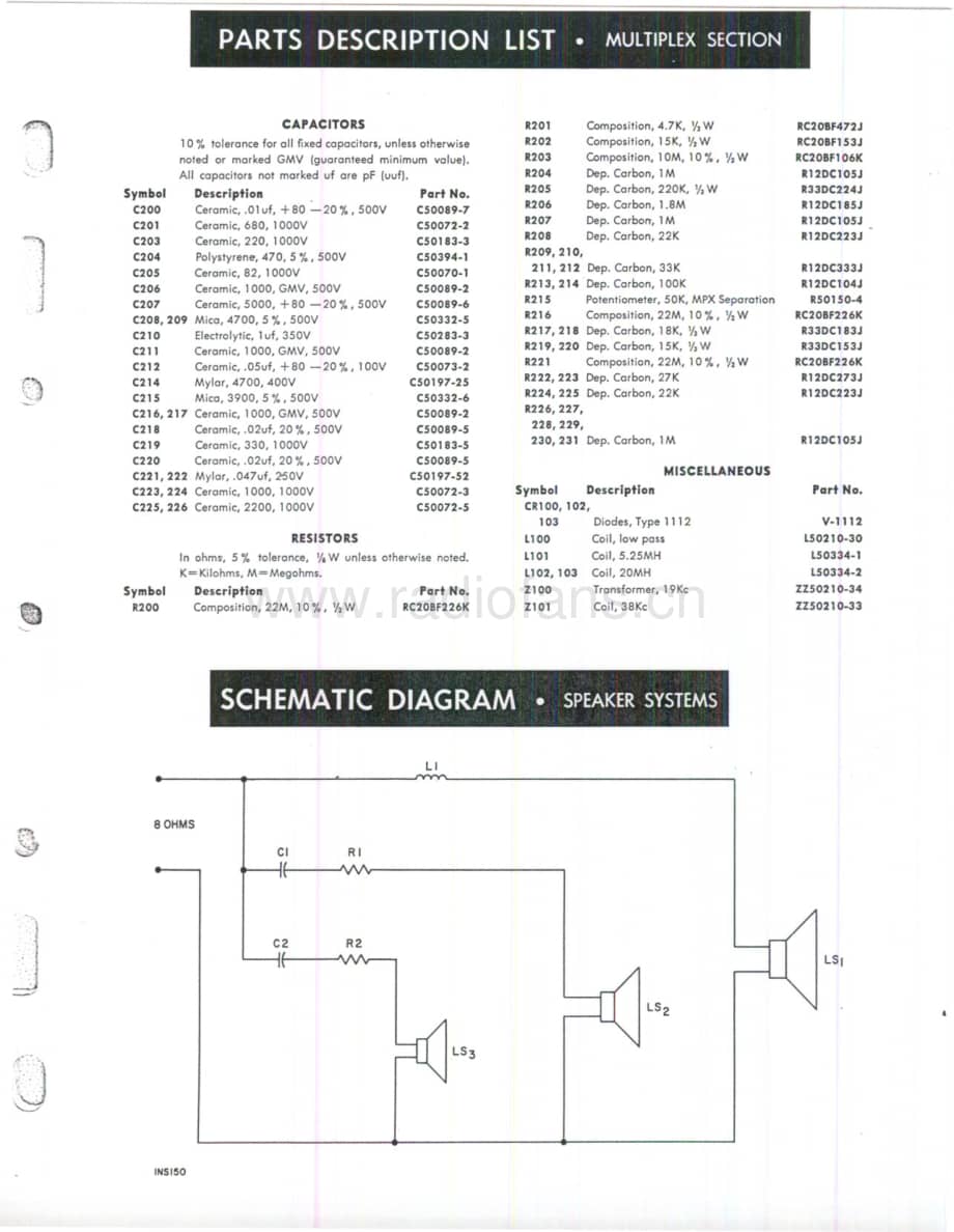 FisherE48CustomElectraVIServiceManual 电路原理图.pdf_第3页