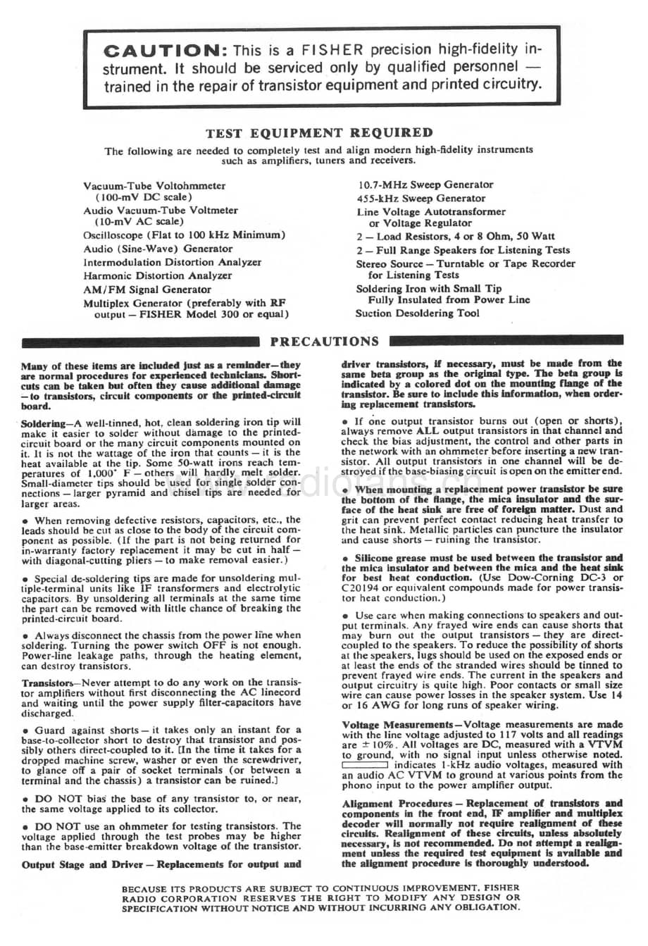FisherTX100ServiceManual 电路原理图.pdf_第2页