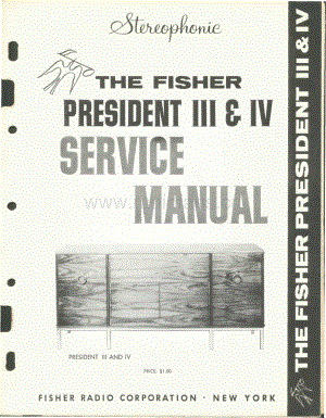 FisherPRESIDENT3ServiceManual 电路原理图.pdf