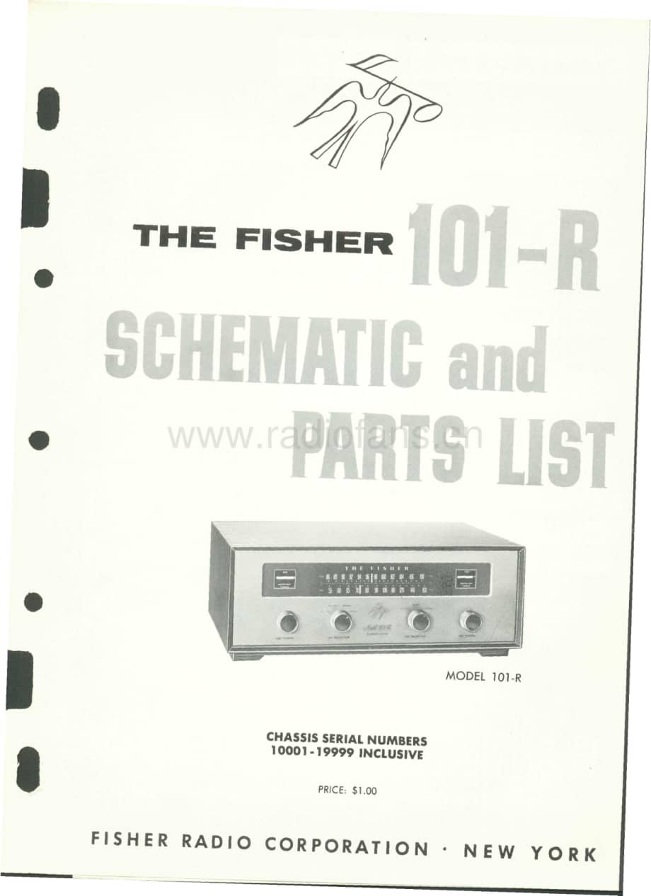 Fisher101RServiceManual2电路原理图 维修电路图 原理图.pdf_第1页
