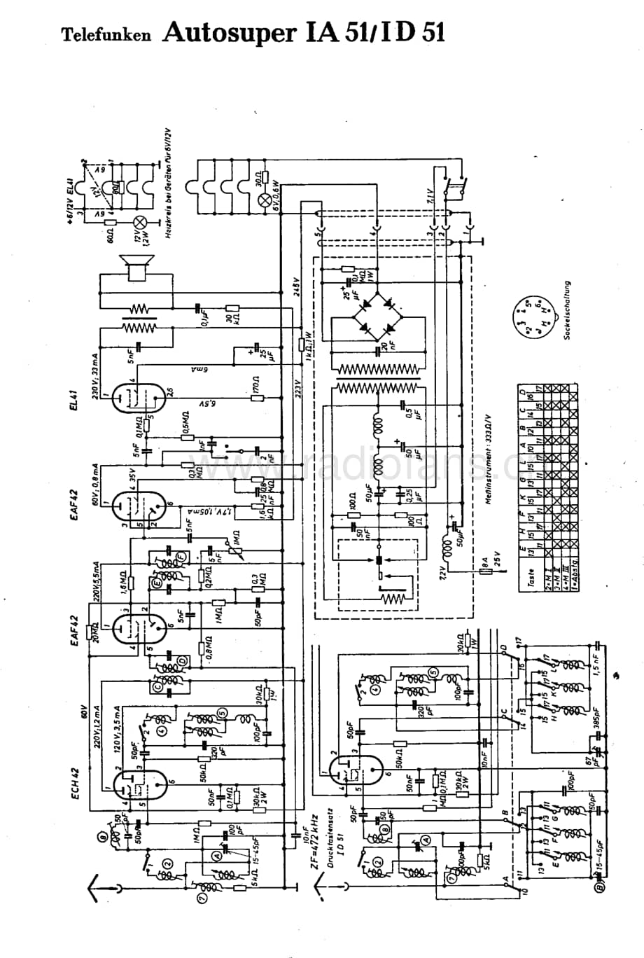 TelefunkenAutoSuperIA51维修电路图、原理图.pdf_第1页