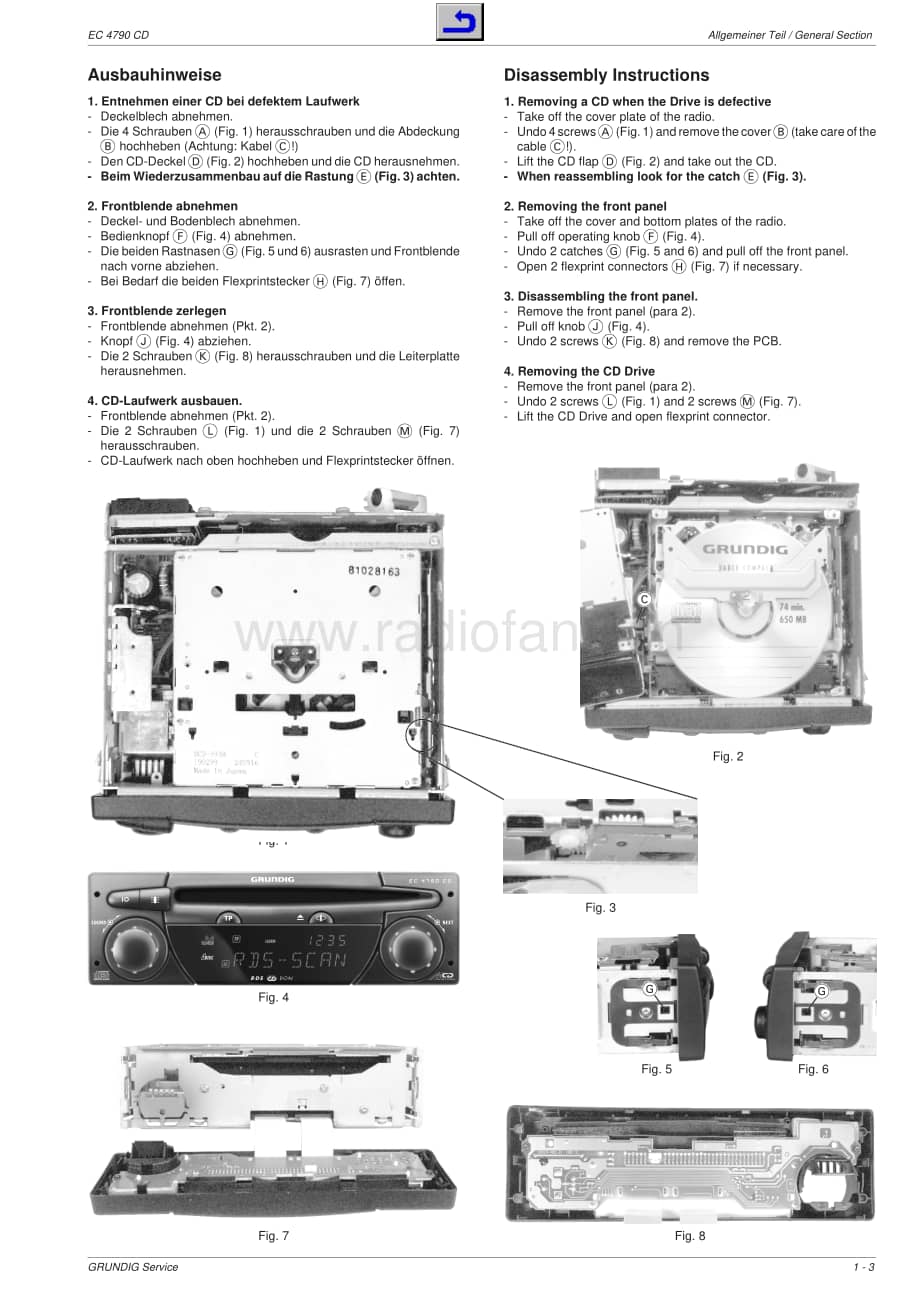 GrundigEC4790CD 维修电路图、原理图.pdf_第3页