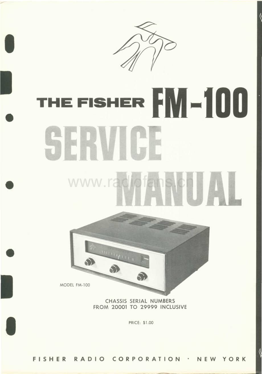 FisherFM100ServiceManual2电路原理图 维修电路图 原理图.pdf_第1页