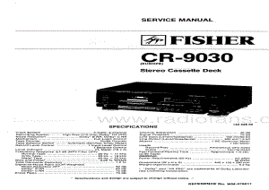 FisherCR9030ServiceManual 电路原理图.pdf