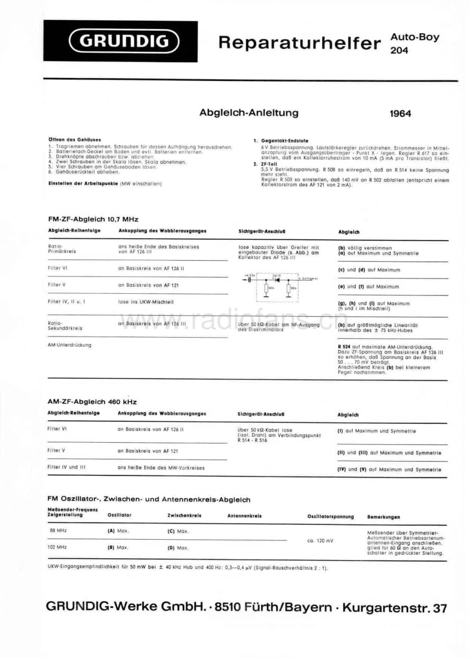 GrundigAutoBoy204 维修电路图、原理图.pdf_第1页