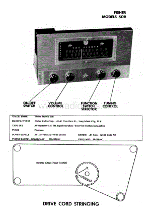 Fisher50RServiceManual 电路原理图.pdf