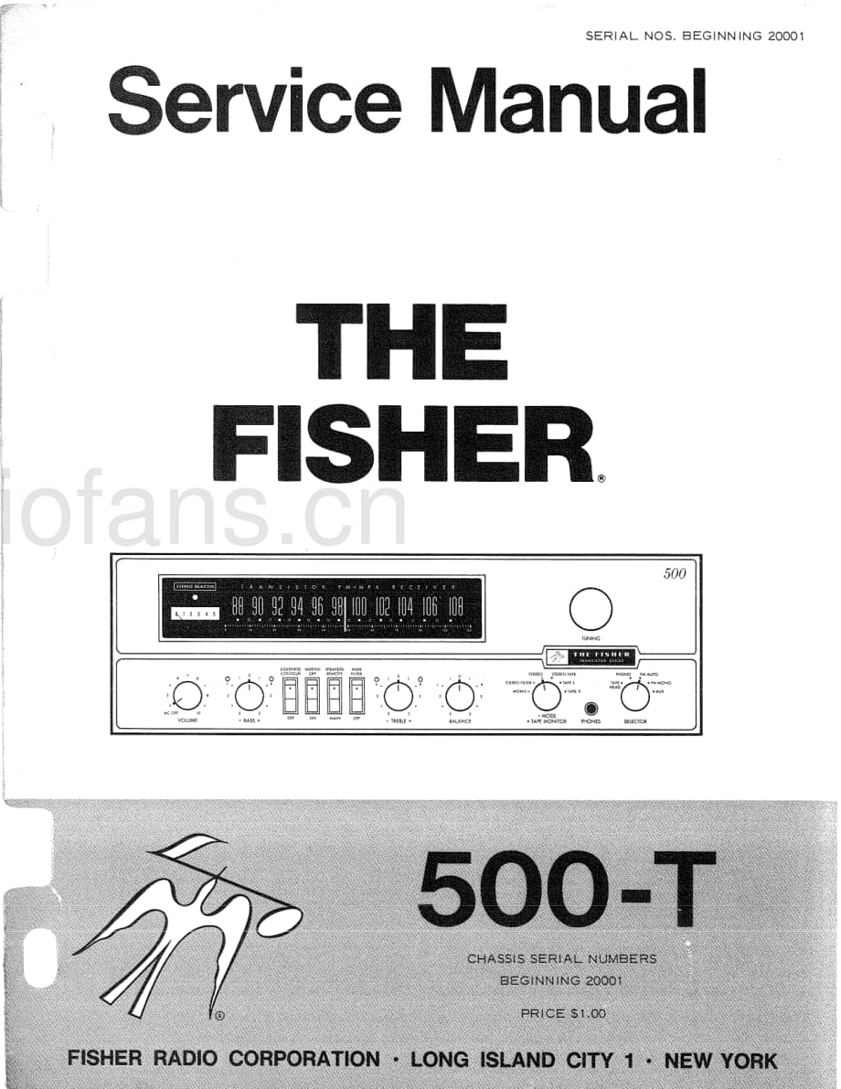 Fisher500TServiceManual 电路原理图.pdf_第1页
