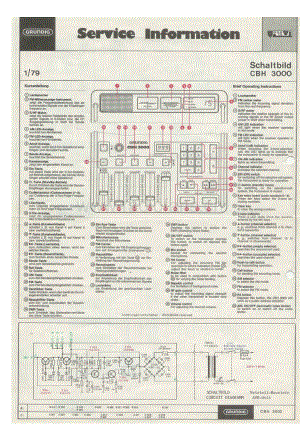 GrundigCBH3000Schematic(1) 维修电路图、原理图.pdf