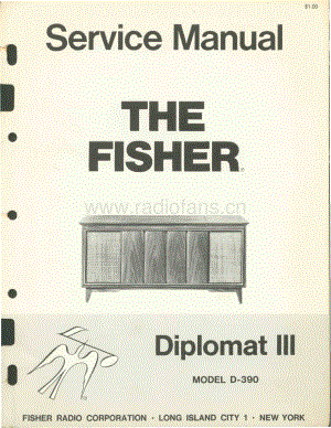 FisherDIPLOMAT3D390ServiceManual 电路原理图.pdf