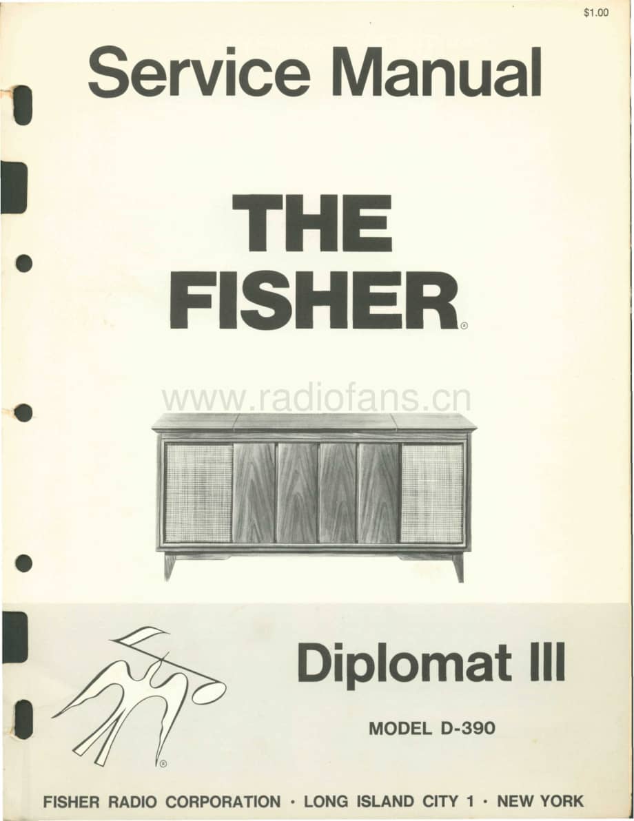 FisherDIPLOMAT3D390ServiceManual 电路原理图.pdf_第1页