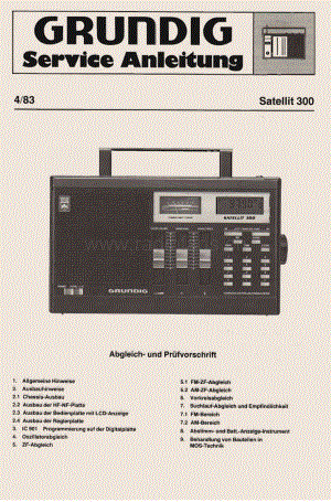 GrundigSatellit300 维修电路图、原理图.pdf