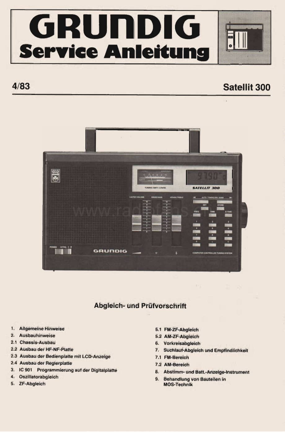 GrundigSatellit300 维修电路图、原理图.pdf_第1页