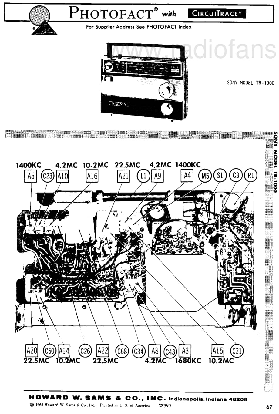 Sony_TR-1000 电路图 维修原理图.pdf_第2页