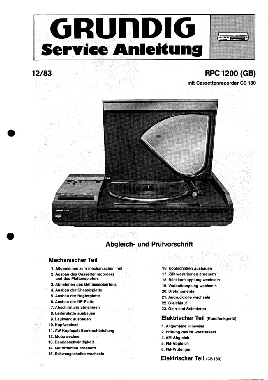 GrundigRPC1200 维修电路图、原理图.pdf_第1页