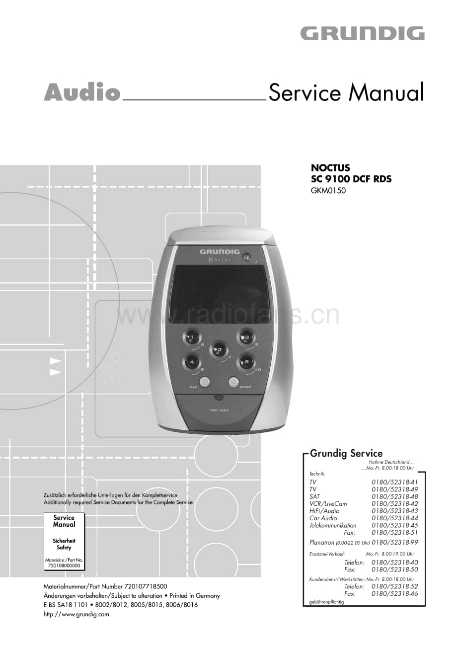 GrundigMV4NoctusSC9100 维修电路图、原理图.pdf_第1页