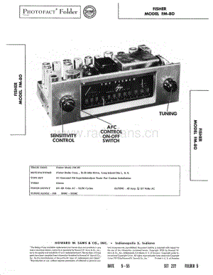 FisherFM80ServiceManual 电路原理图.pdf