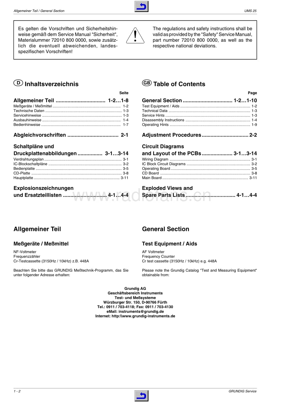 GrundigUMS25 维修电路图、原理图.pdf_第2页