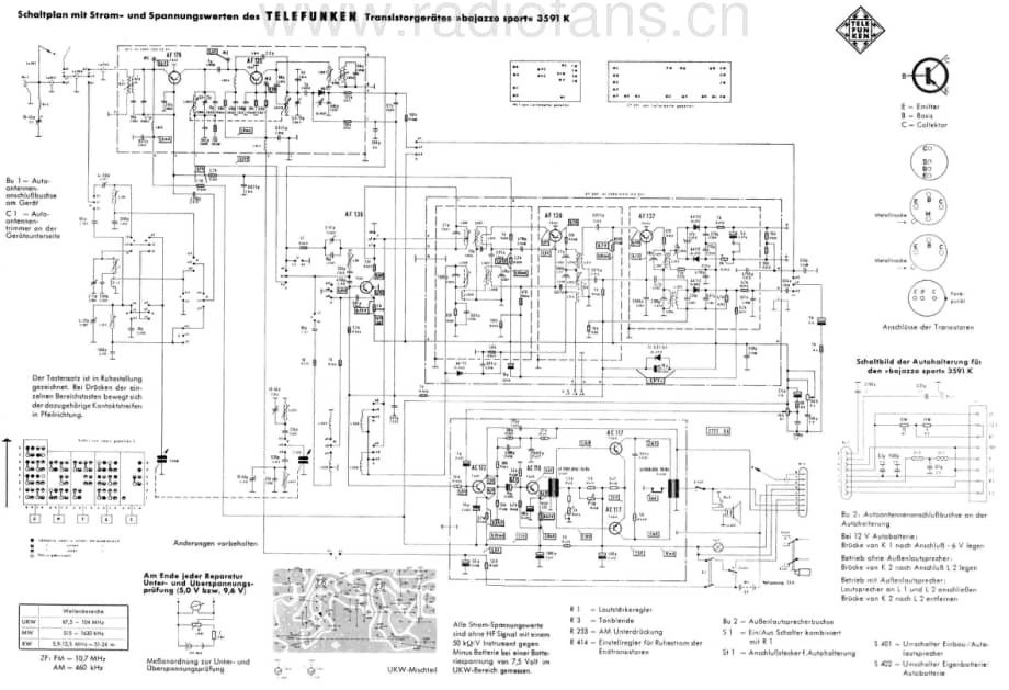 TelefunkenBajazzoSport3591K维修电路图、原理图.pdf_第1页