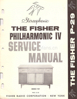 FisherPHILHARMONIC4P29ServiceManual 电路原理图.pdf