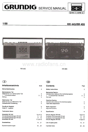 GrundigRR445RR455ServiceManual(1) 维修电路图、原理图.pdf