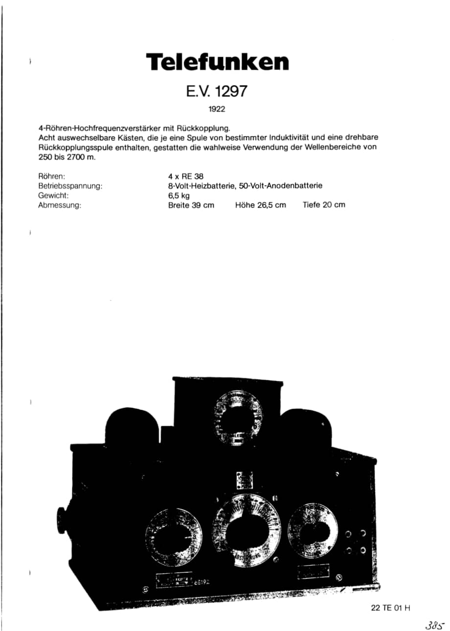 TelefunkenEV1297维修电路图、原理图.pdf_第1页