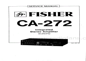 FisherCA272ServiceManual 电路原理图.pdf