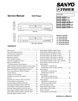 FisherDVD9201ServiceManual 电路原理图.pdf