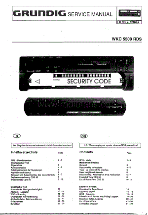 GrundigWKC5500RDS 维修电路图、原理图.pdf
