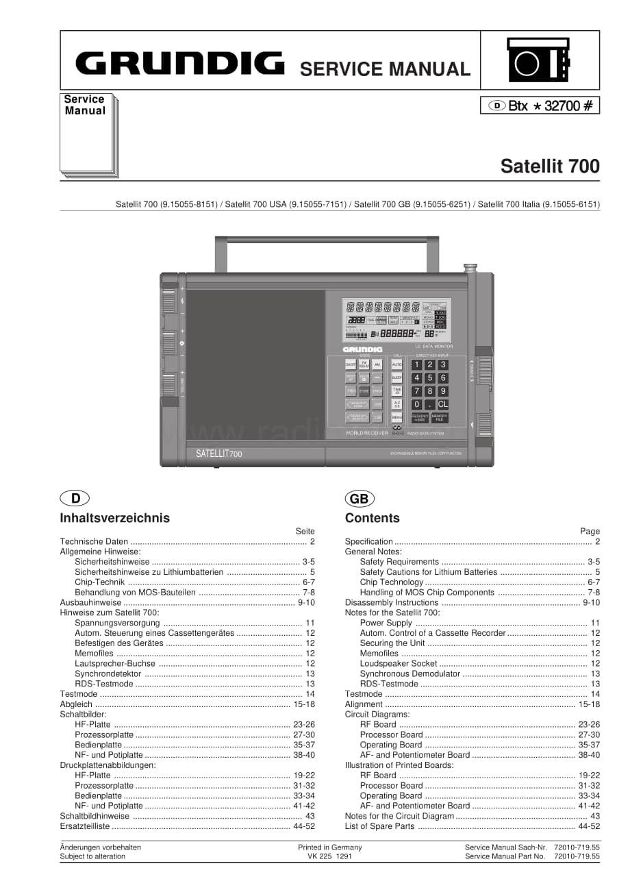 GrundigSatellit700 维修电路图、原理图.pdf_第1页