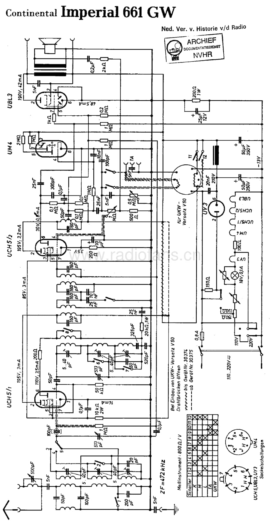 Imperial_661GW 维修电路图 原理图.pdf_第1页