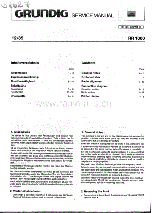 GrundigRR1000 维修电路图、原理图.pdf
