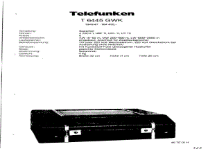 Telefunken6445GWKSchematic2电路原理图维修电路图、原理图.pdf