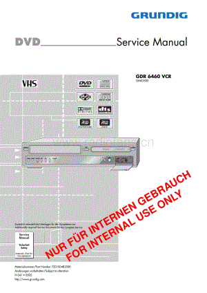 GrundigGDR6460VCR 维修电路图、原理图.pdf