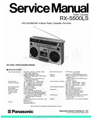 Panasonic_RX-5500LS_sch 电路图 维修原理图.pdf