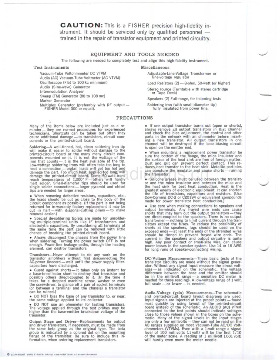 FisherFUTURA6F590ServiceManual 电路原理图.pdf_第2页