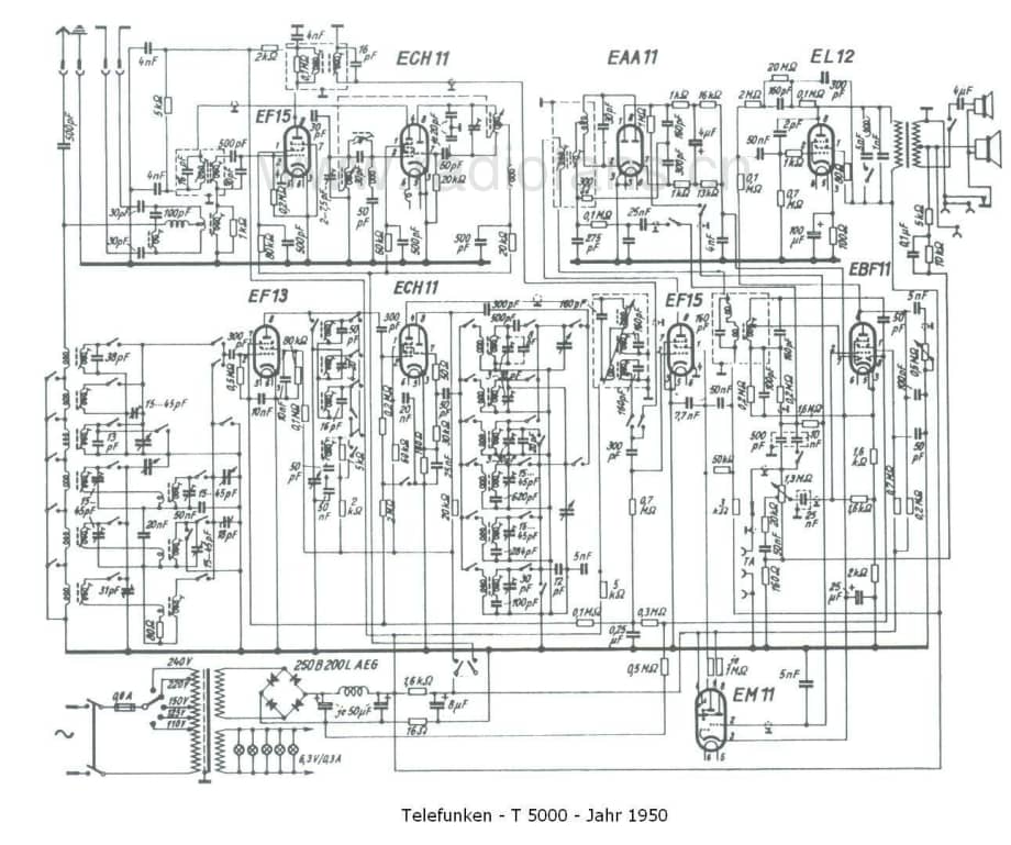 Telefunken5000维修电路图、原理图.pdf_第1页