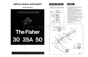 Fisher35AServiceManual2电路原理图 维修电路图 原理图.pdf