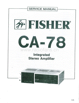 FisherCA78ServiceManual 电路原理图.pdf