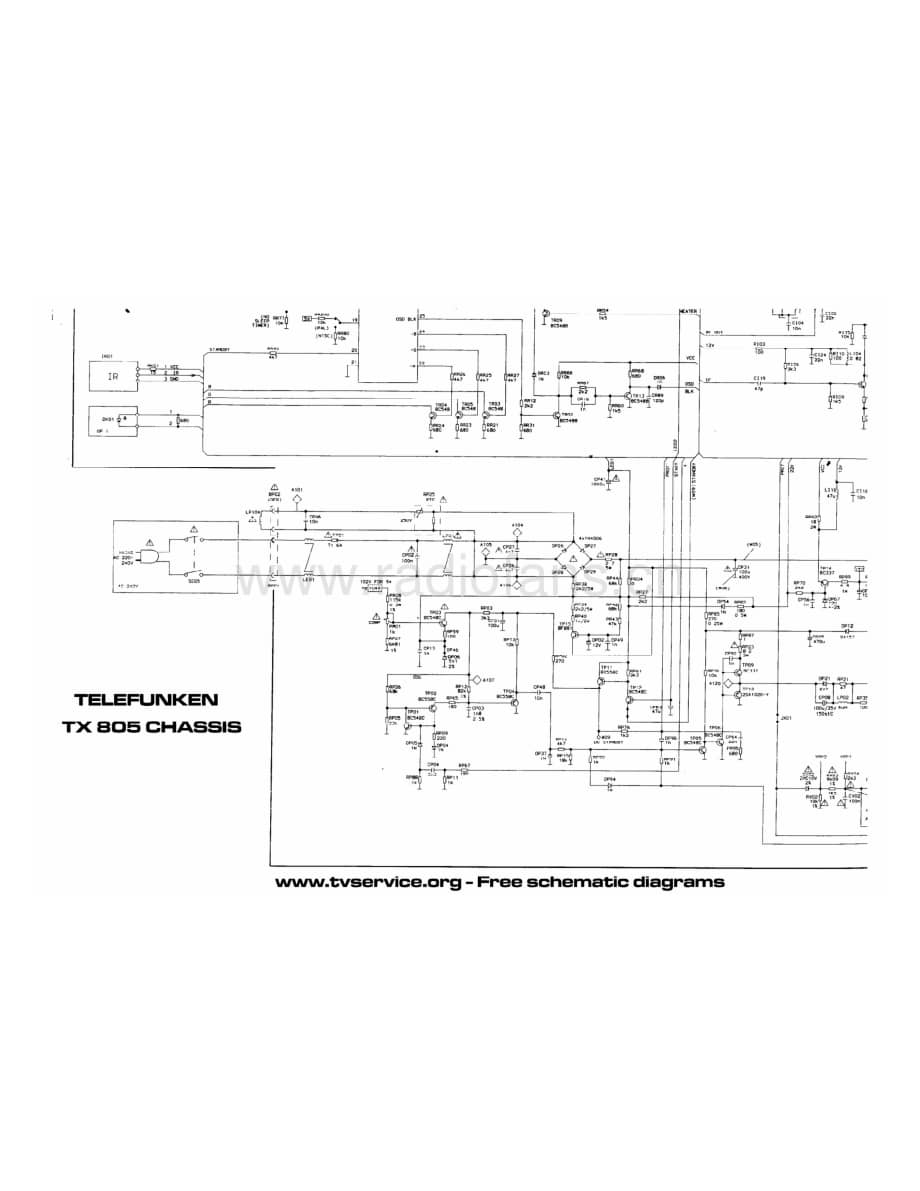 TelefunkenTX805维修电路图、原理图.pdf_第1页