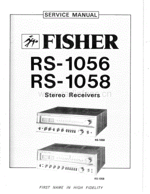 FisherRS1056ServiceManual 电路原理图.pdf