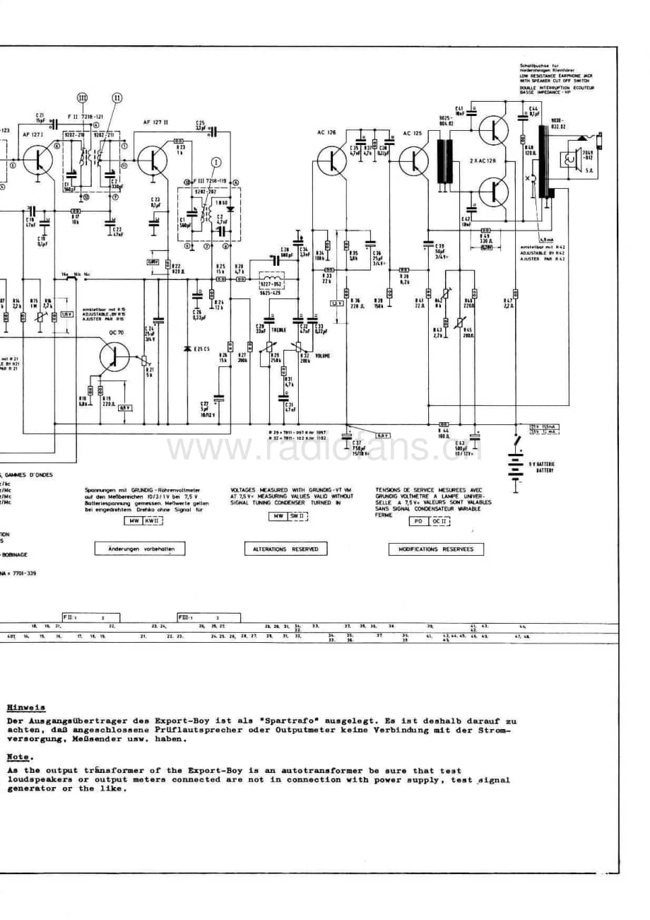 GrundigExportBoy204 维修电路图、原理图.pdf_第3页