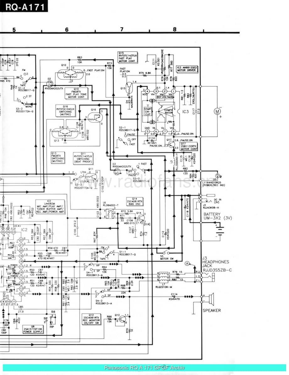 Panasonic_RQ-A171_sch 电路图 维修原理图.pdf_第3页