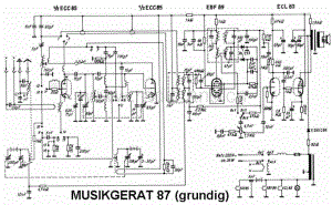 GrundigMusikgerat87 维修电路图、原理图.pdf