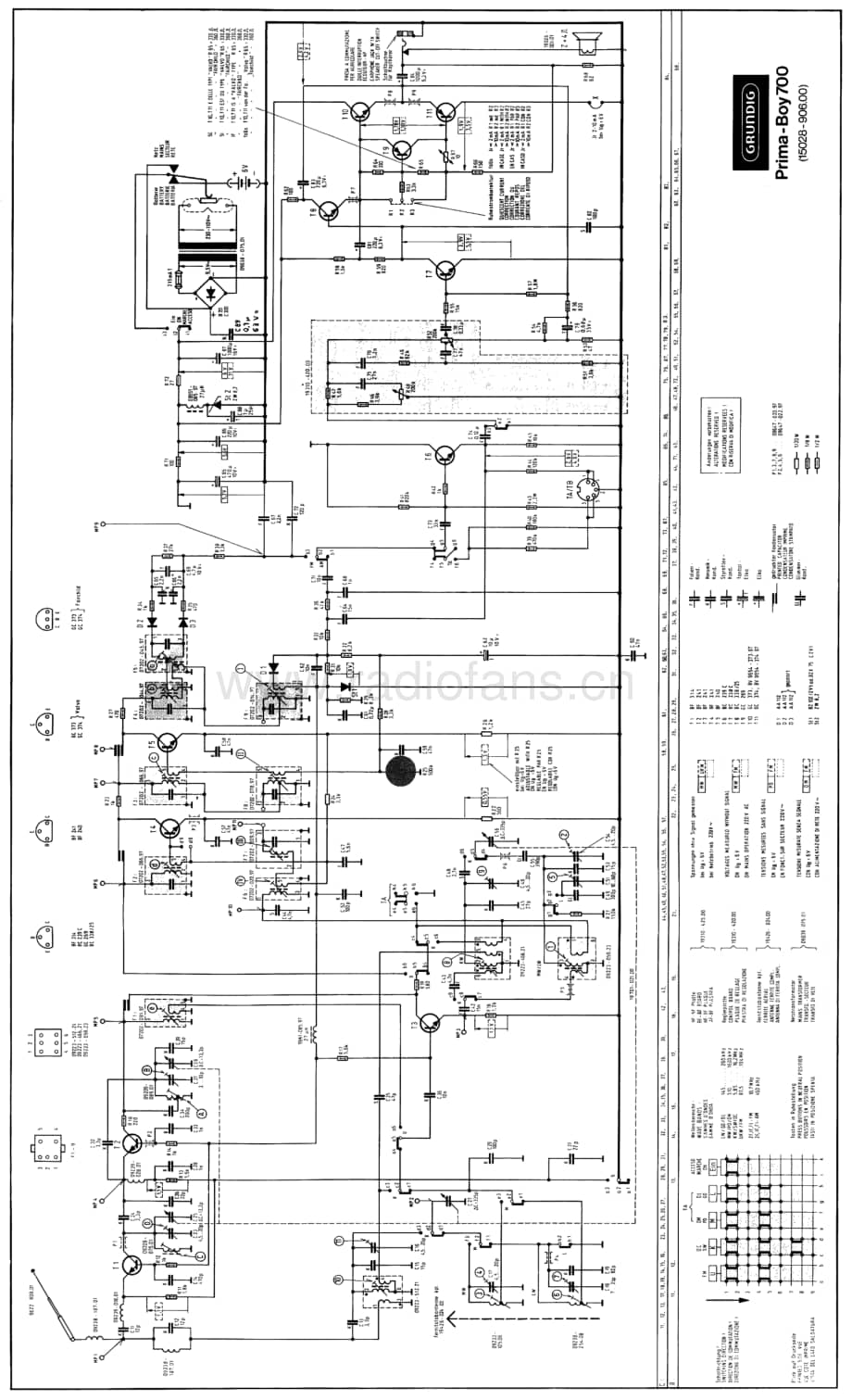 GrundigMV4PrimaBoy700Schematic 维修电路图、原理图.pdf_第1页