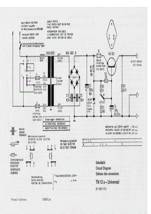 GrundigTN12A 维修电路图、原理图.pdf