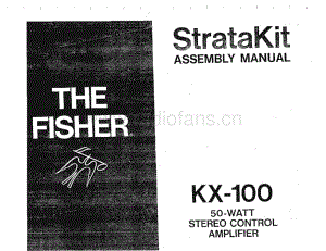 FisherKX100ServiceManual 电路原理图.pdf