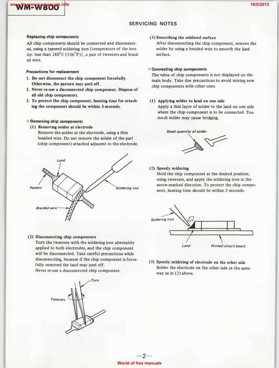 SONY wm-w800 电路图 维修原理图.pdf_第2页