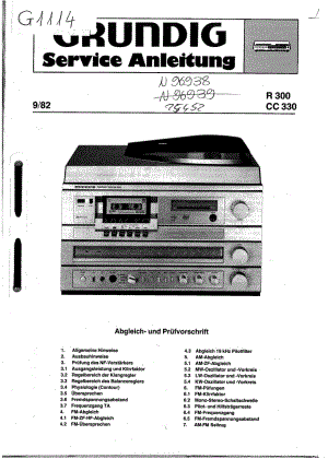GrundigR300 维修电路图、原理图.pdf