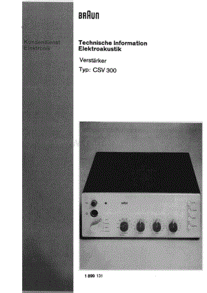 BraunCSV300Schematic电路原理图.pdf