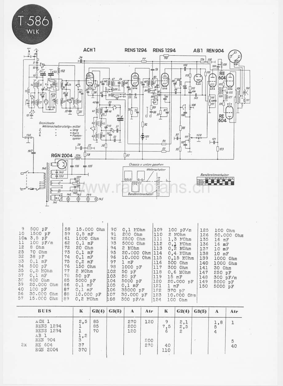 Telefunken586WLKSchematic2电路原理图维修电路图、原理图.pdf_第1页